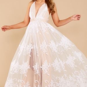 Classy White Maxi Dress